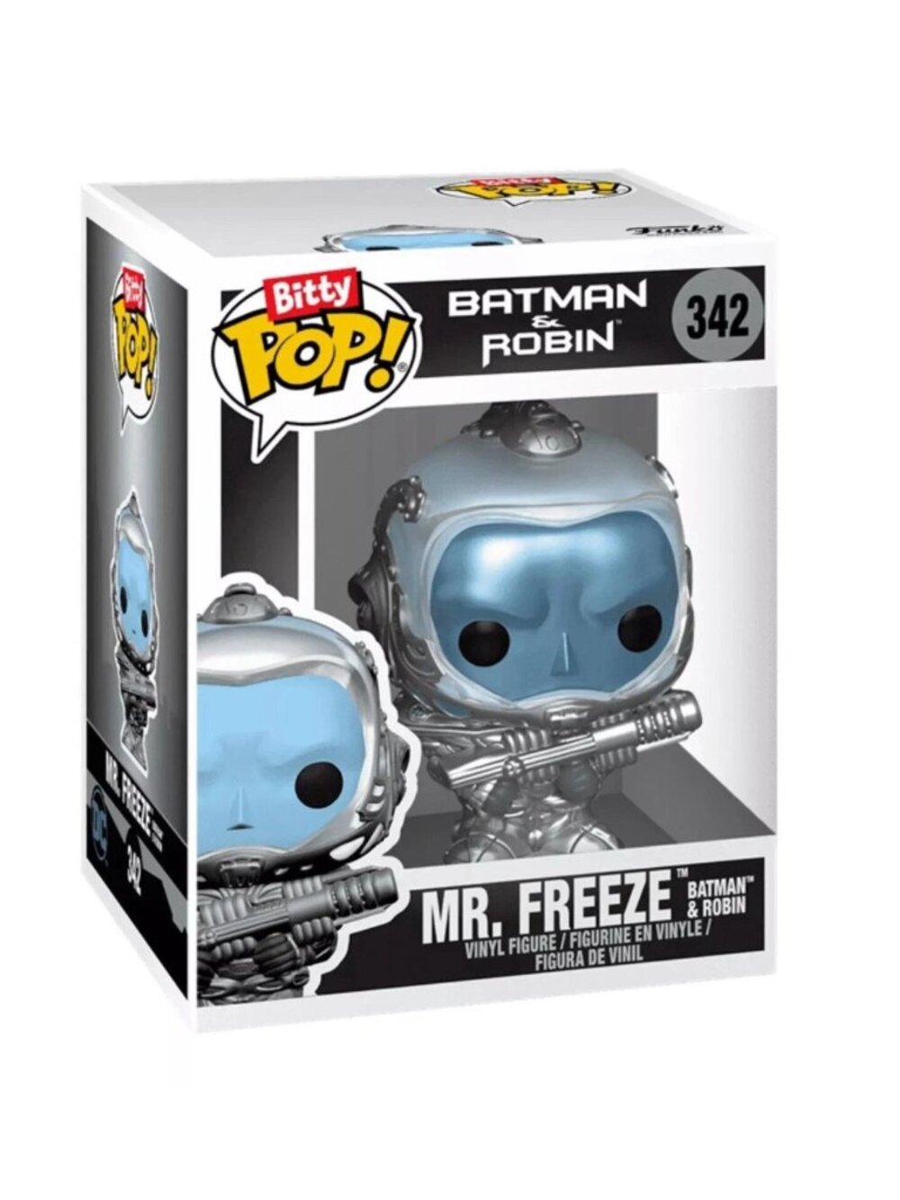 FUNKO Bitty Pop DC Comics Batman 85th Anniversary #342 Mr. Freeze & Robin Movie